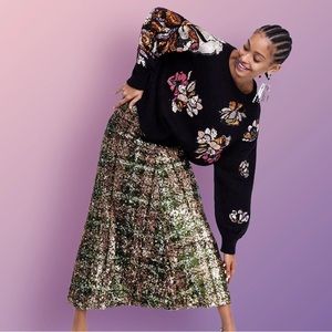 Zara sequin skirt new with tags NWT